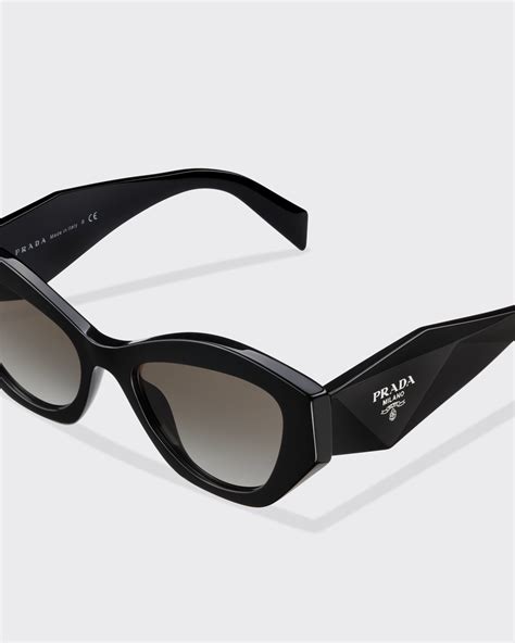 prada sunglasses spr 24r grey gradient|Gradient Anthracite Gray Lenses Prada Symbole Sunglasses.